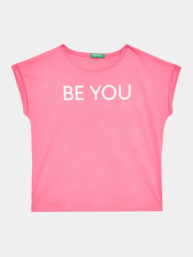 United Colors Of Benetton T-Shirt · Ροζ