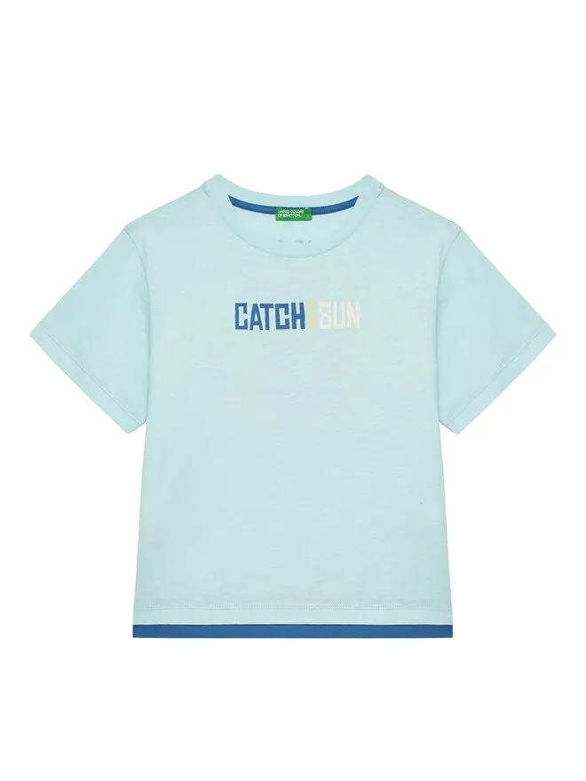 T-Shirt · Μπλε