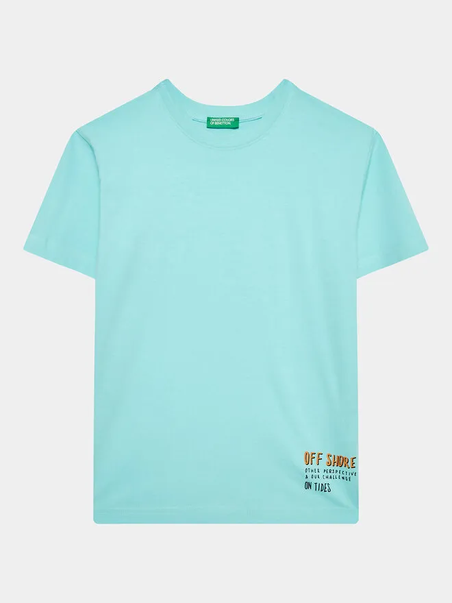 United Colors Of Benetton T-Shirt · Μπλε