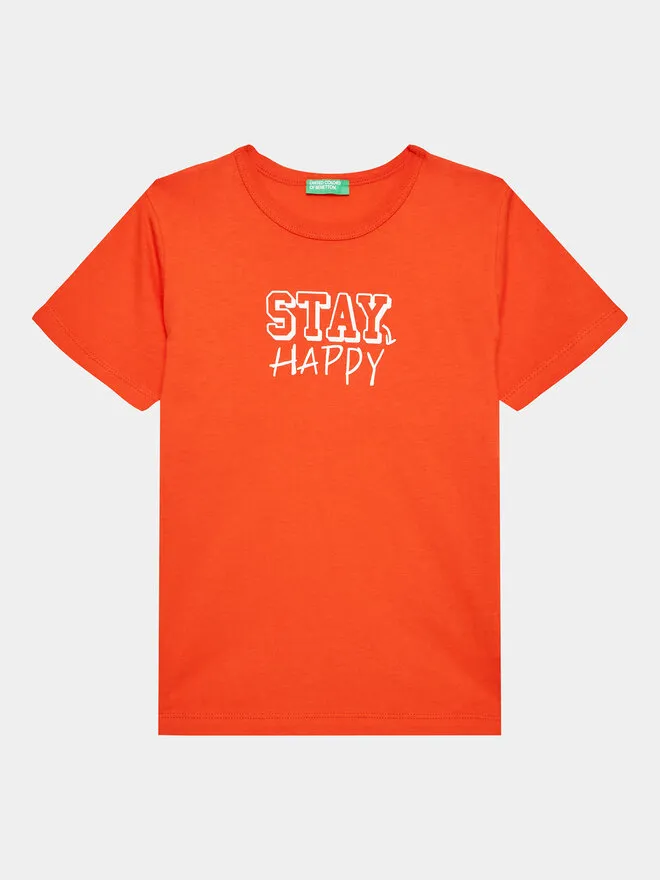United Colors Of Benetton T-Shirt · Κόκκινο