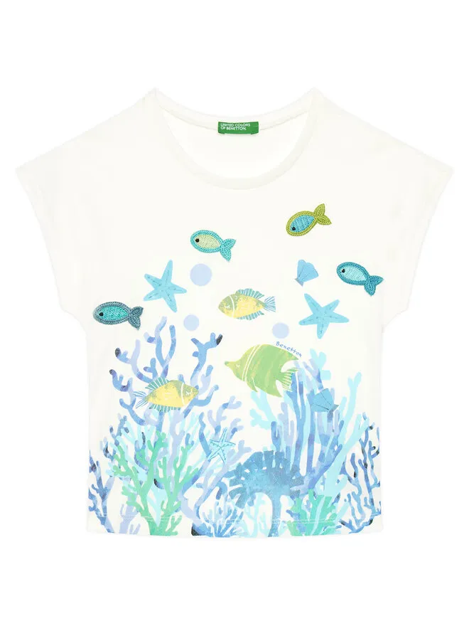 T-Shirt · Εκρού