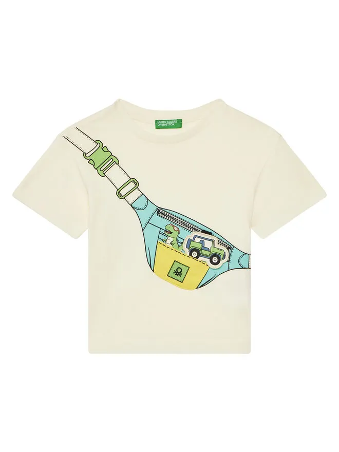T-Shirt · Μπεζ