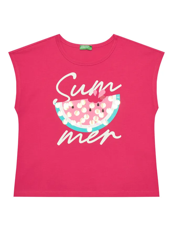 T-Shirt · Ροζ