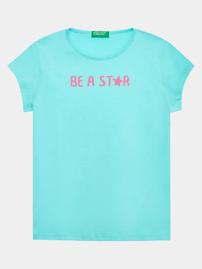 United Colors Of Benetton T-Shirt · Μπλε