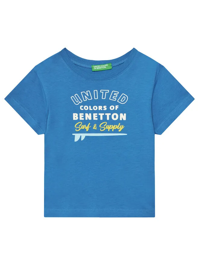 United Colors Of Benetton T-Shirt · Μπλε