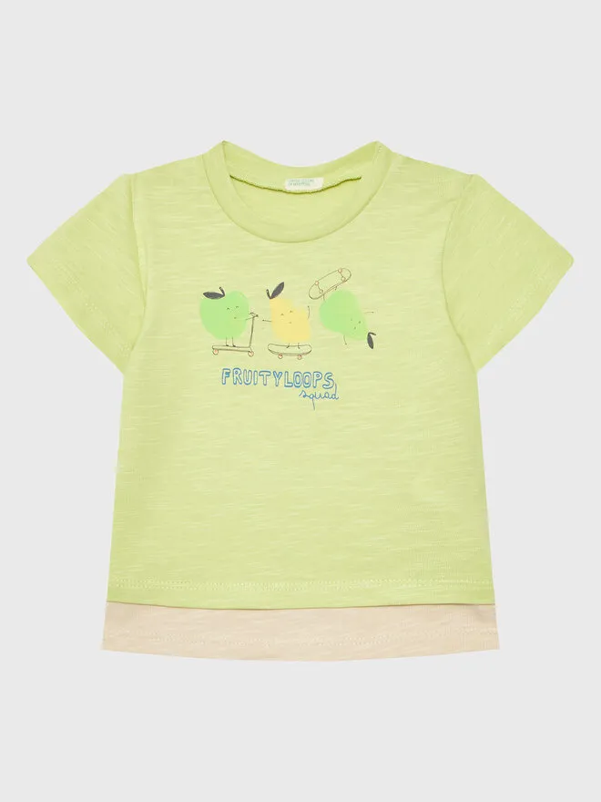 United Colors Of Benetton T-Shirt · Πράσινο
