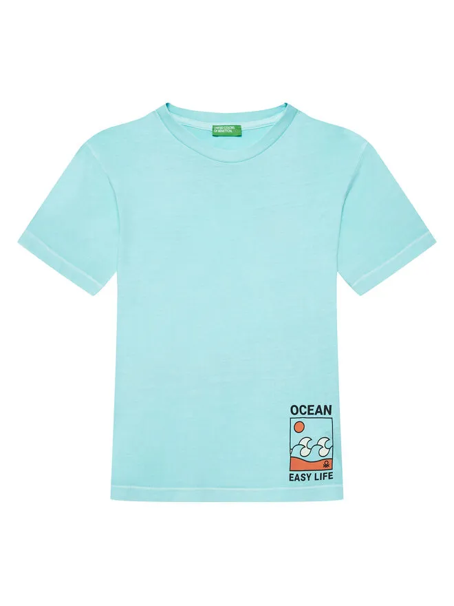T-Shirt · Μπλε