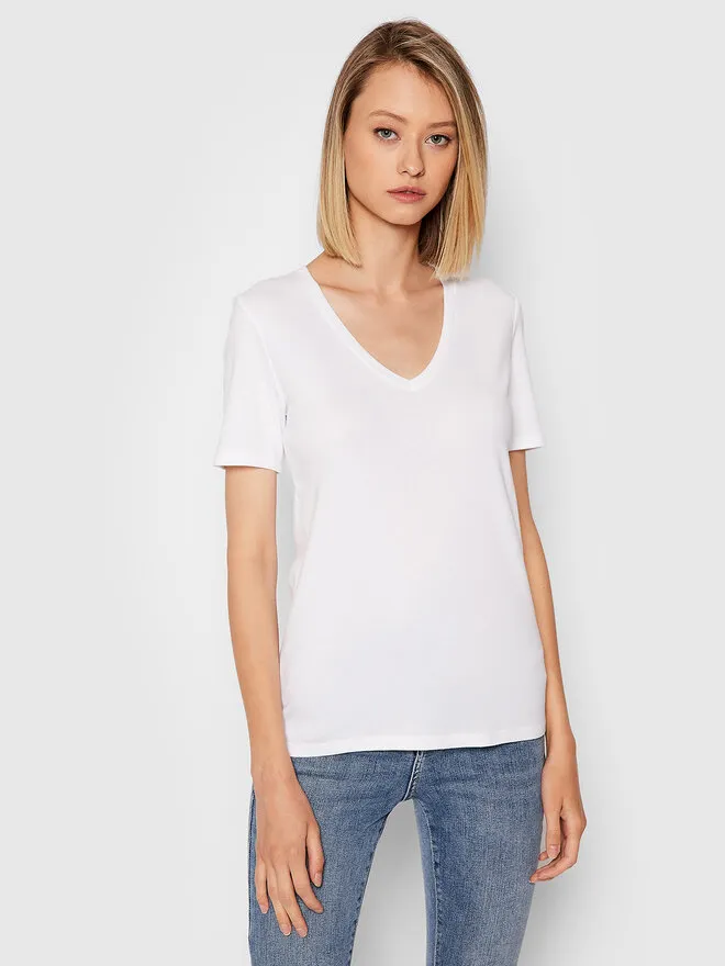 United Colors Of Benetton T-Shirt · Λευκό