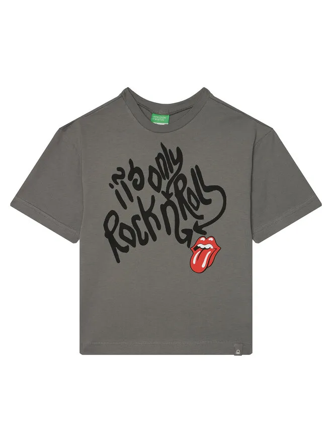 United Colors Of Benetton T-Shirt · Γκρι