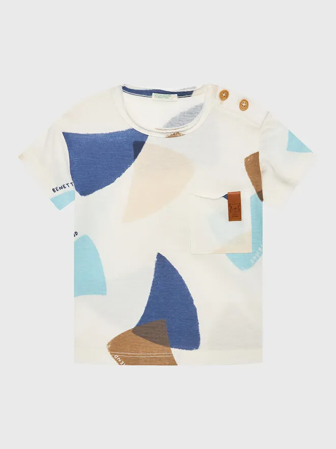 United Colors Of Benetton T-Shirt · Λευκό