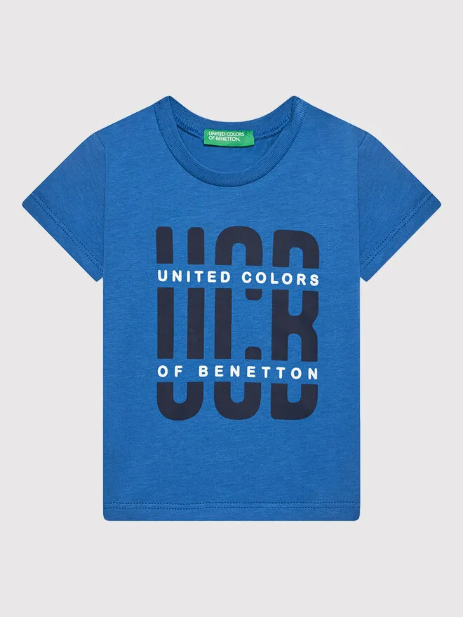 United Colors Of Benetton T-Shirt · Μπλε