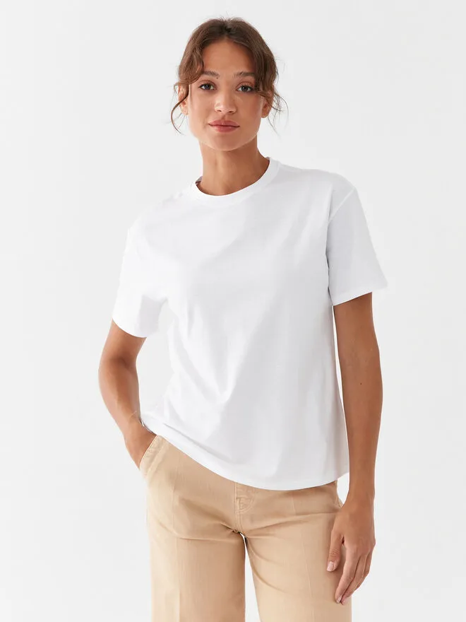 United Colors Of Benetton T-Shirt · Λευκό