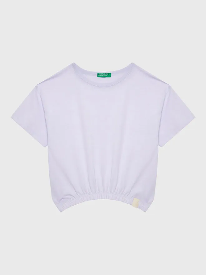United Colors Of Benetton T-Shirt · Μωβ