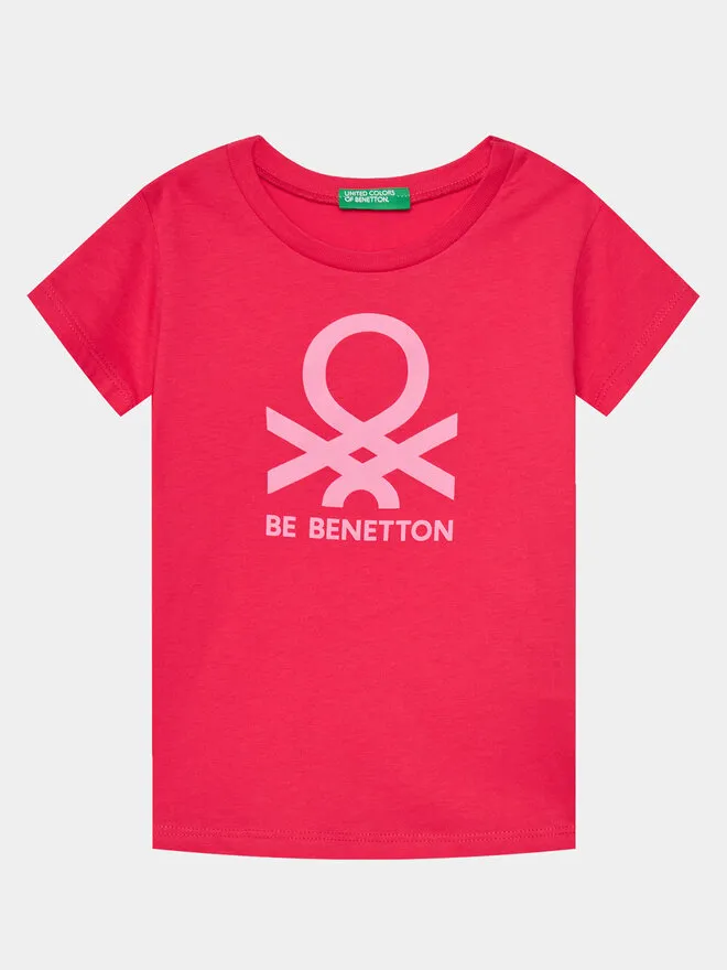 United Colors Of Benetton T-Shirt · Ροζ