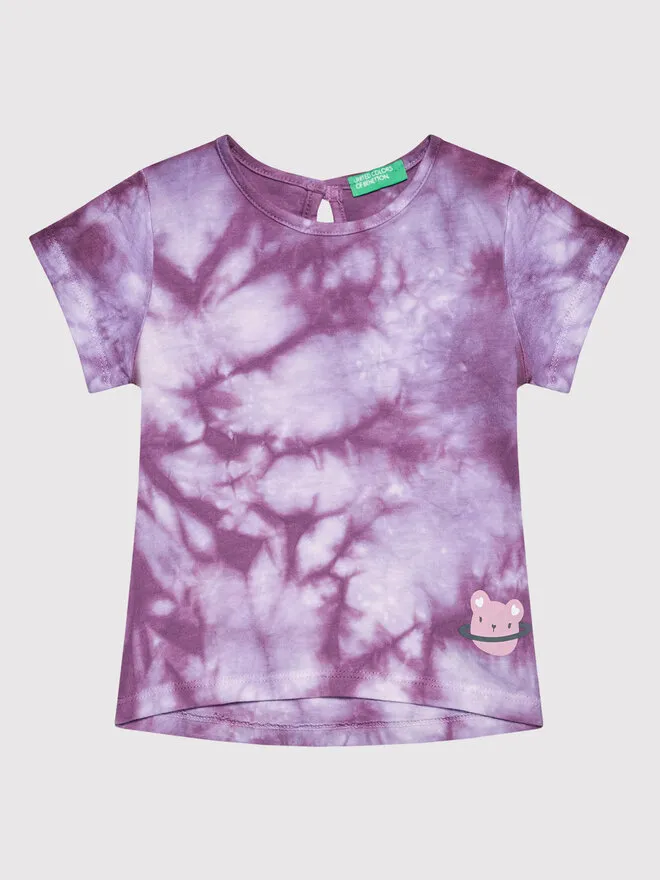 United Colors Of Benetton T-Shirt · Μωβ