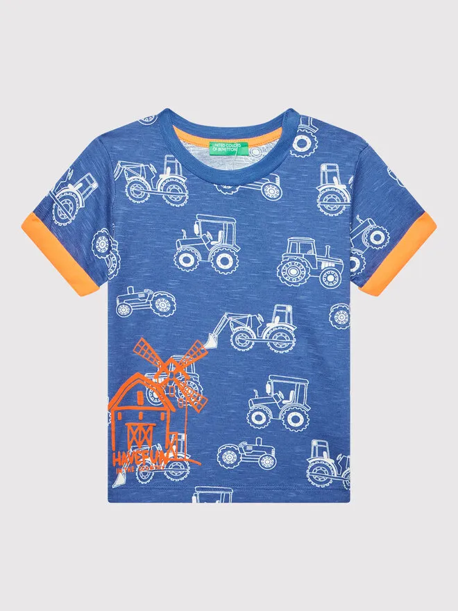 T-Shirt · Μπλε