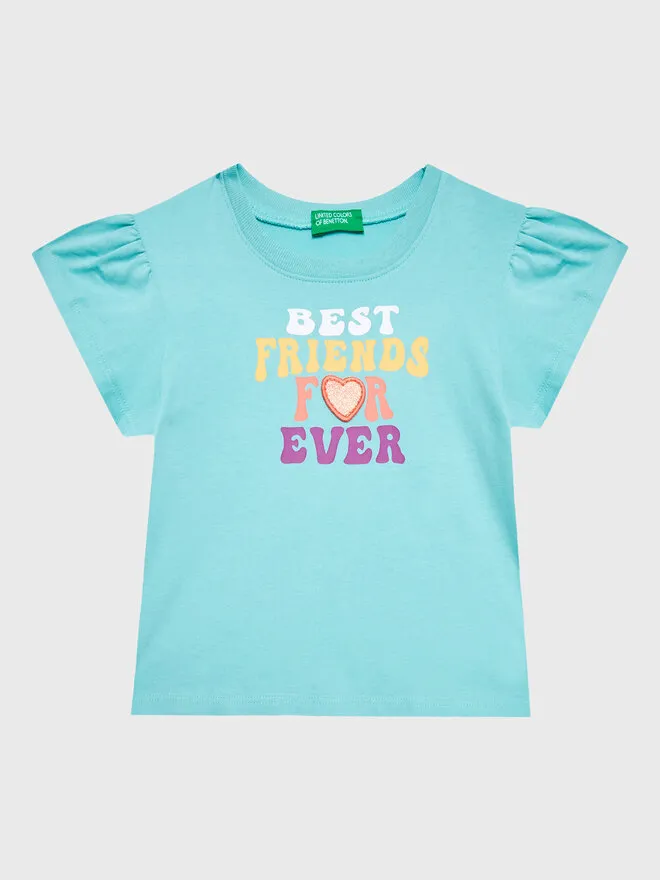 United Colors Of Benetton T-Shirt · Πράσινο