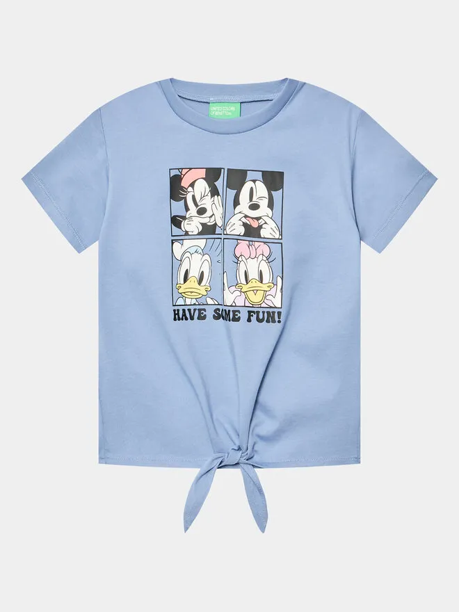 United Colors Of Benetton T-Shirt · Ο Μίκυ και οι φίλοι του · Μπλε