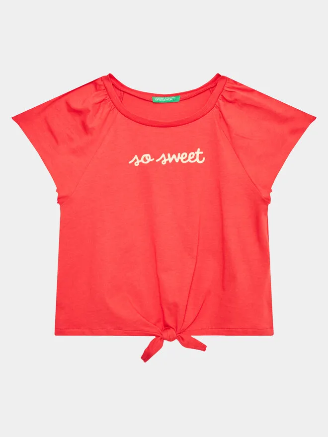 United Colors Of Benetton T-Shirt · Κόκκινο