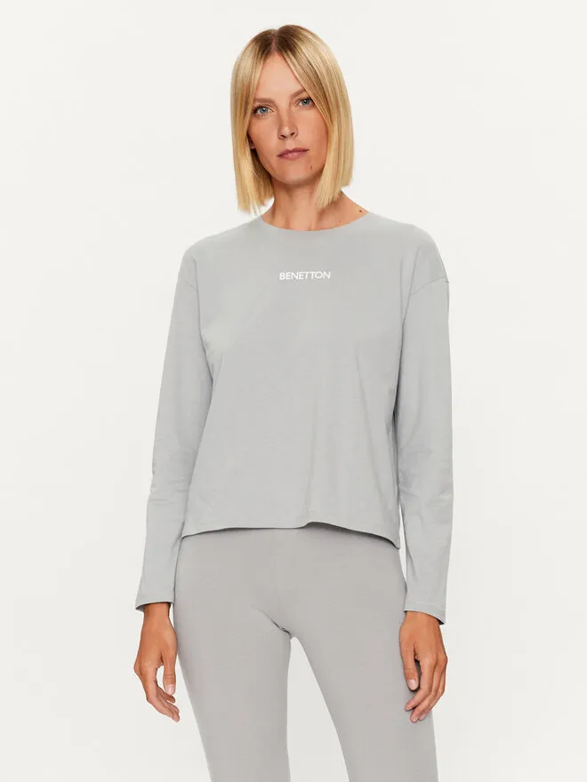 United Colors Of Benetton Μπλούζα πιτζάμας · Γκρι