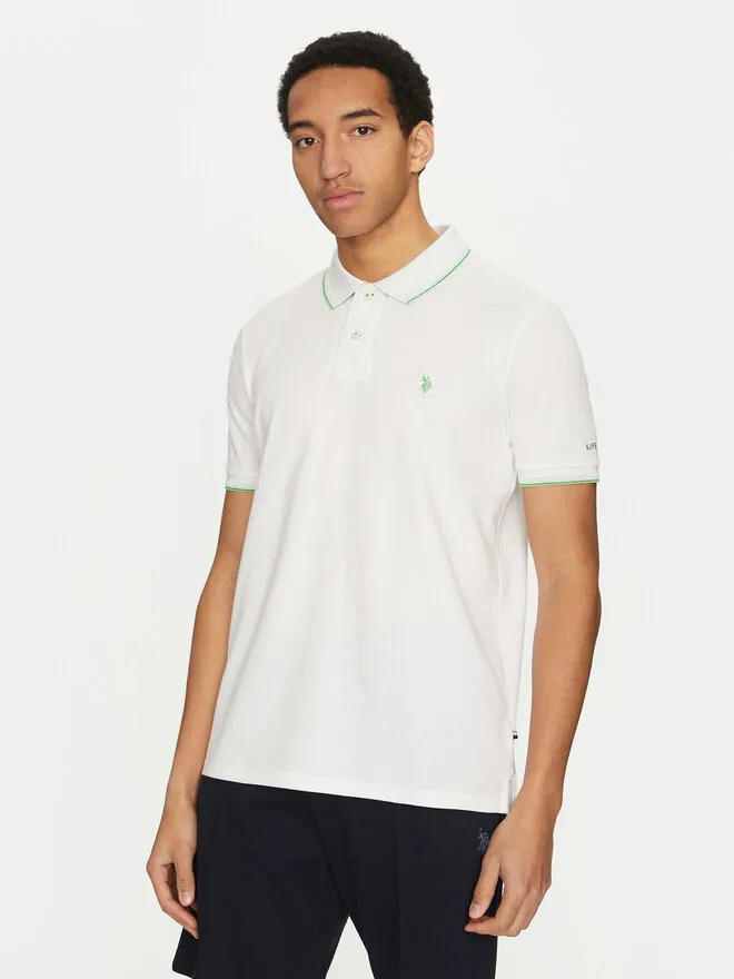 U.S. Polo Assn. Polo · Λευκό