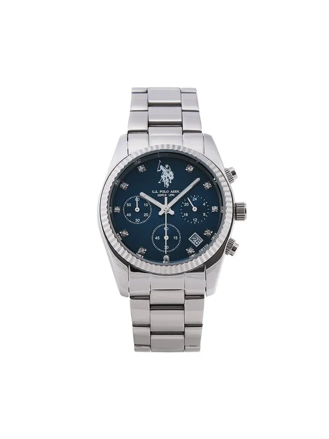 U.S. Polo Assn. Ρολόι · Ασημί