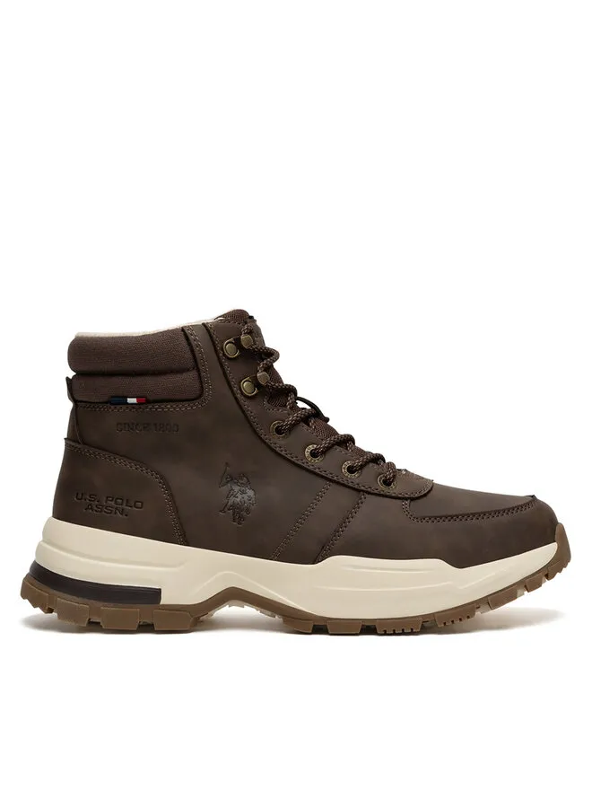 U.S. Polo Assn. Μποτίνια · Καφέ