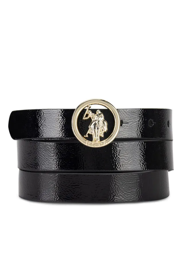 U.S. Polo Assn. Ζώνη · Μαύρο