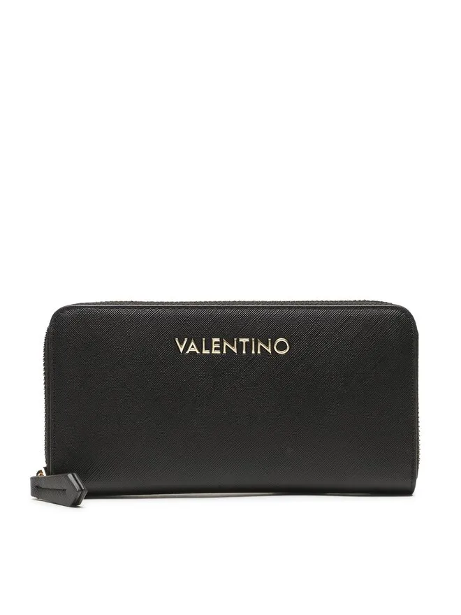 Valentino Μεγάλο Πορτοφόλι Γυναικείο · Μαύρο