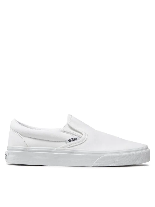 Πάνινα παπούτσια · Slip-On · Λευκό