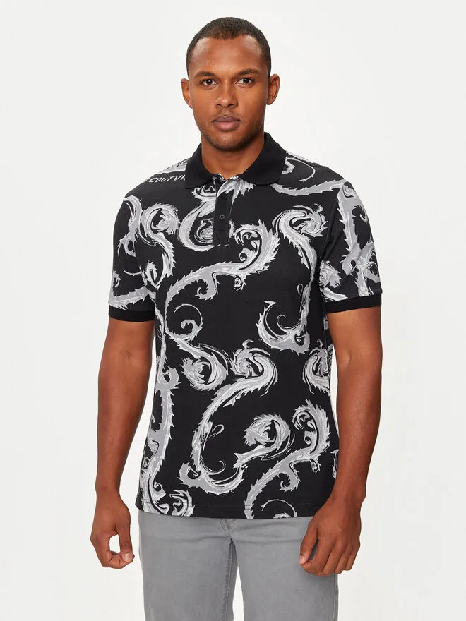 Versace Jeans Couture Polo · Μαύρο