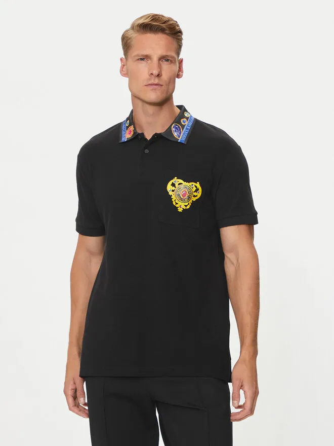 Versace Jeans Couture Polo · Μαύρο