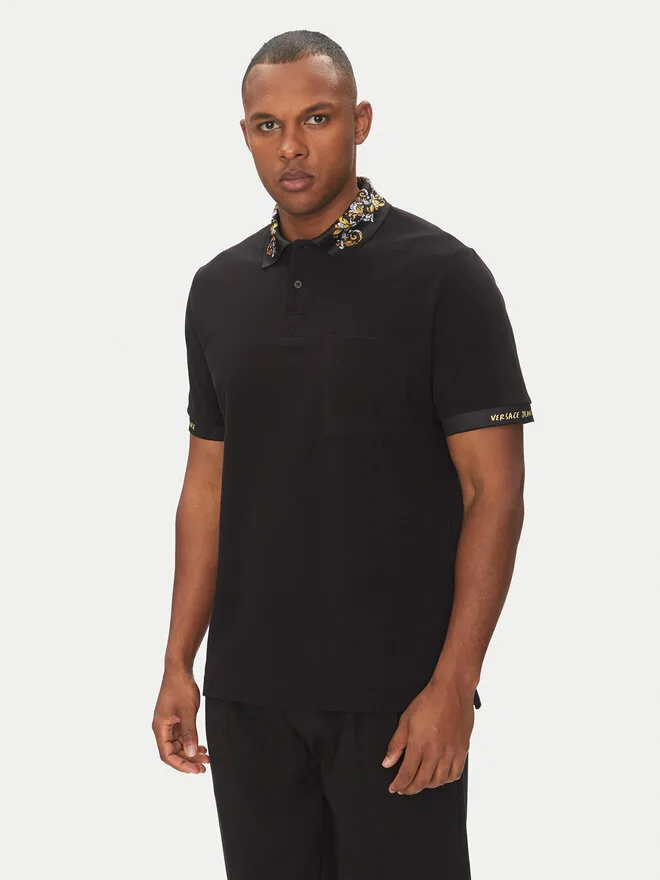 Versace Jeans Couture Polo · Μαύρο