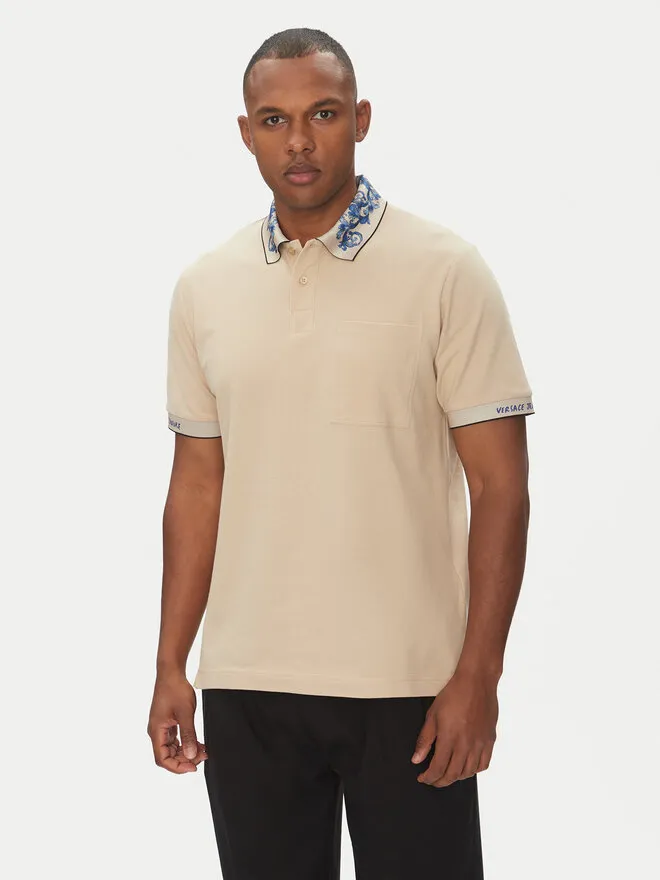 Versace Jeans Couture Polo · Μπεζ