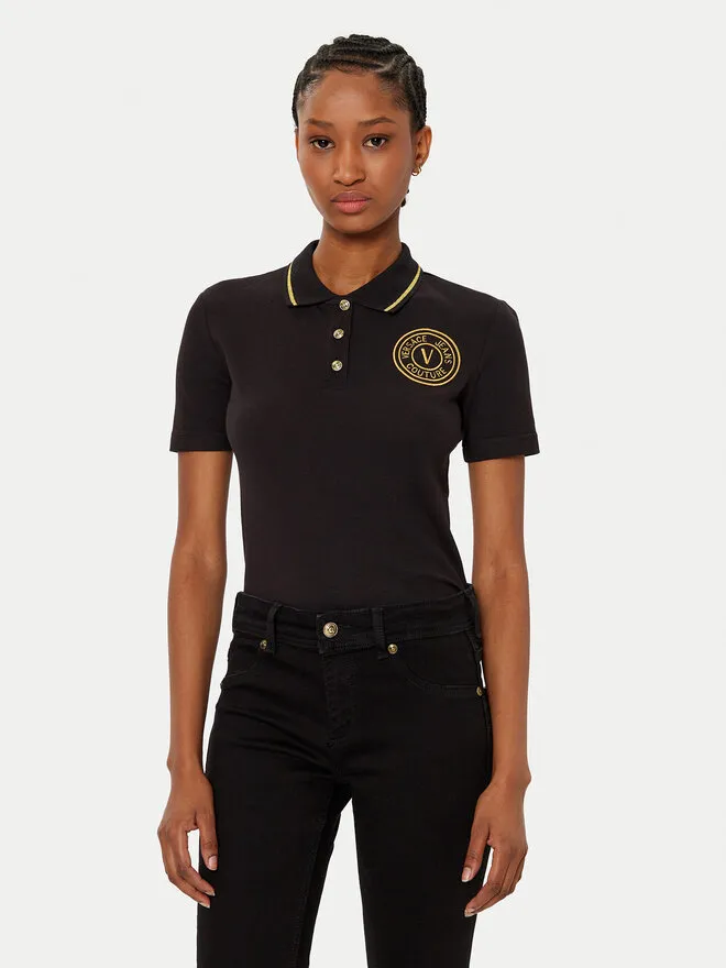 Versace Jeans Couture Polo · Μαύρο