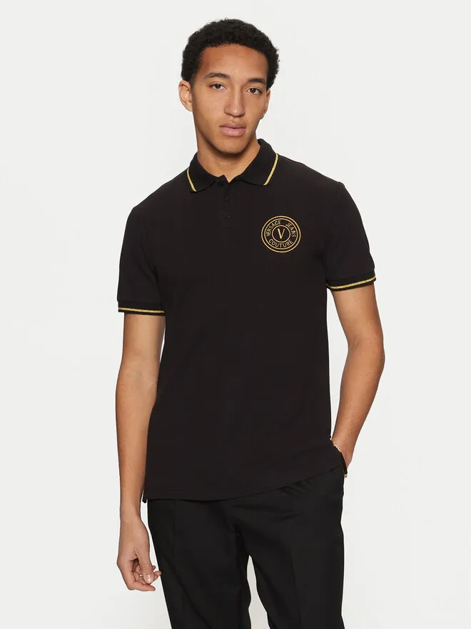 Versace Jeans Couture Polo · Μαύρο