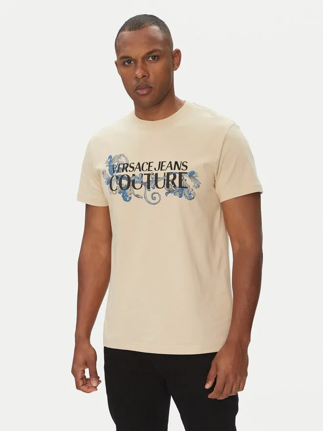 Versace Jeans Couture T-Shirt · Μπεζ