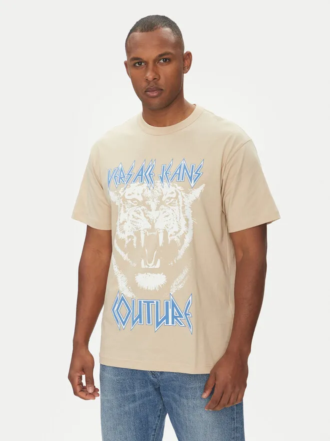 Versace Jeans Couture T-Shirt · Μπεζ