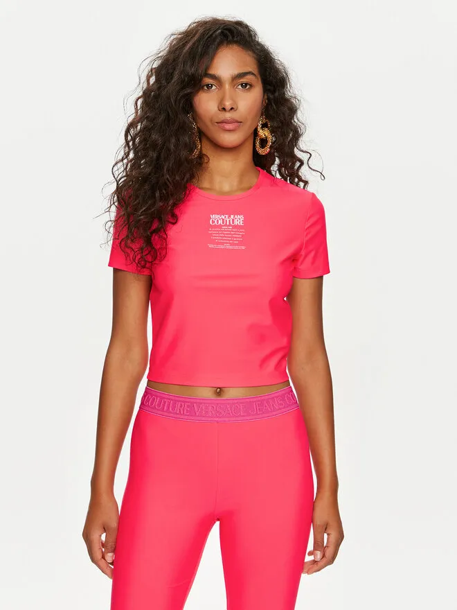 Versace Jeans Couture T-Shirt · Ροζ