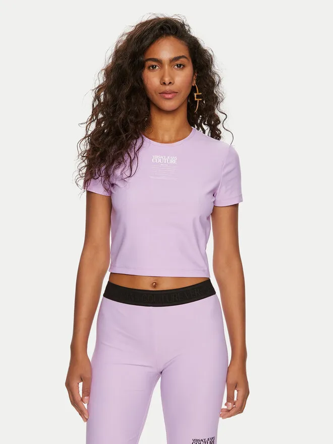 Versace Jeans Couture T-Shirt · Μωβ