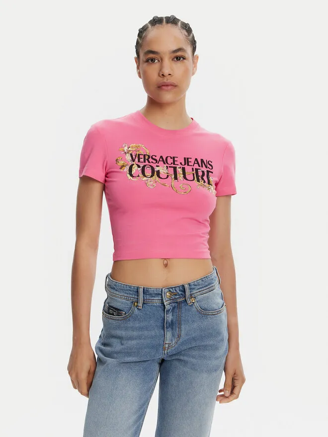 Versace Jeans Couture T-Shirt · Ροζ