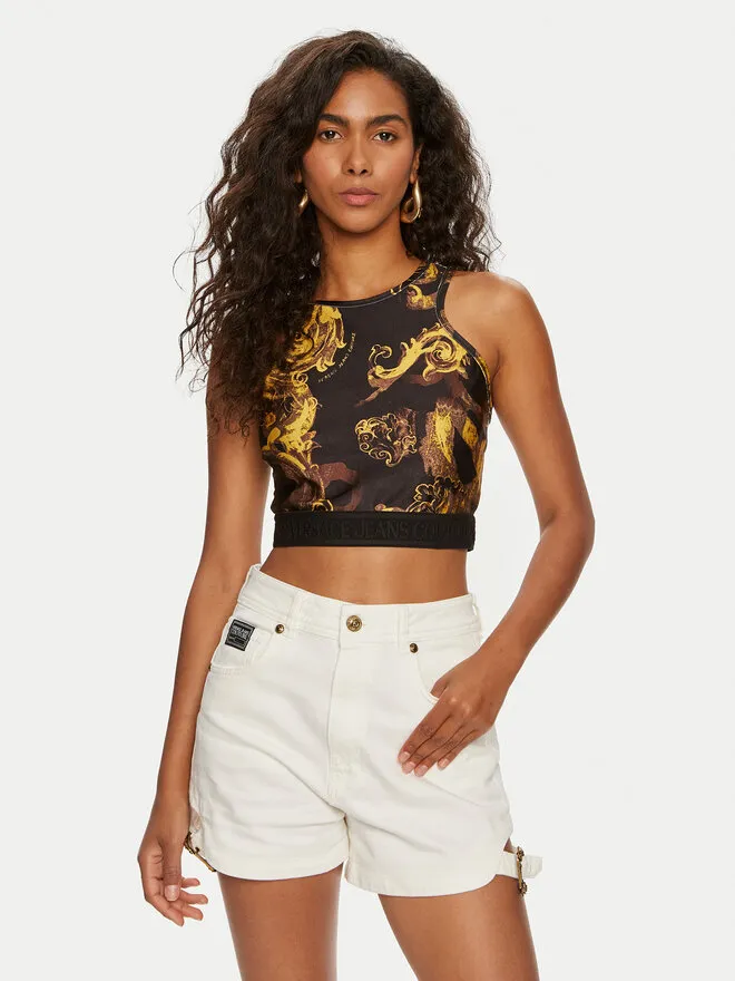 Versace Jeans Couture Τοπ · Μαύρο
