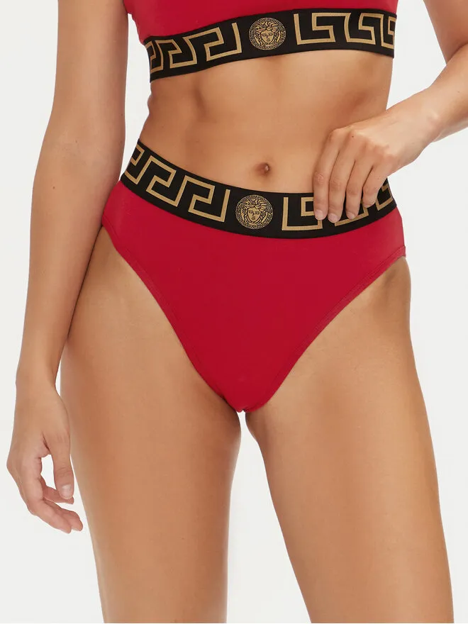 Versace Κλασικό σλιπ ψηλόμεσο · Κόκκινο