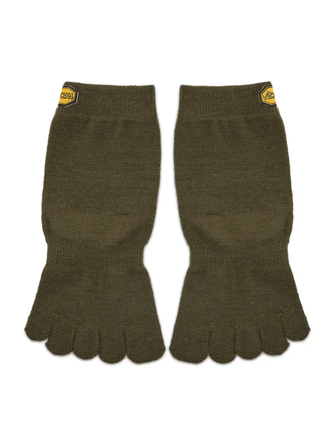 Vibram Fivefingers Κάλτσες Ψηλές Unisex · Πράσινο