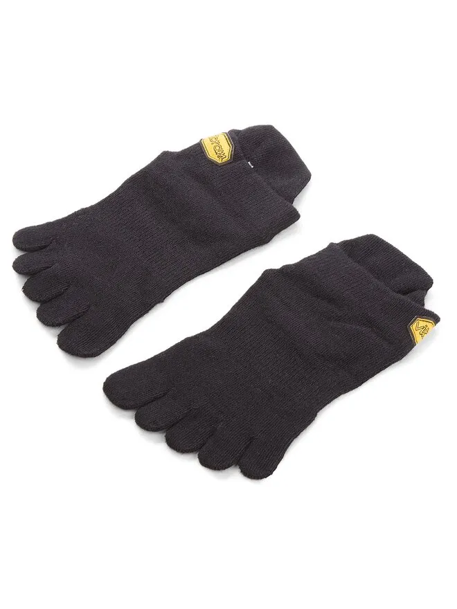 Vibram Fivefingers Κάλτσες Κοντές Unisex · Μαύρο