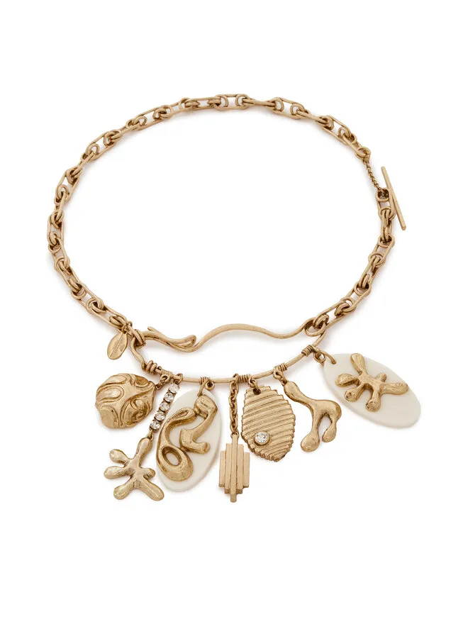 Weekend Max Mara Κολιέ · Χρυσό · Νικέλιο