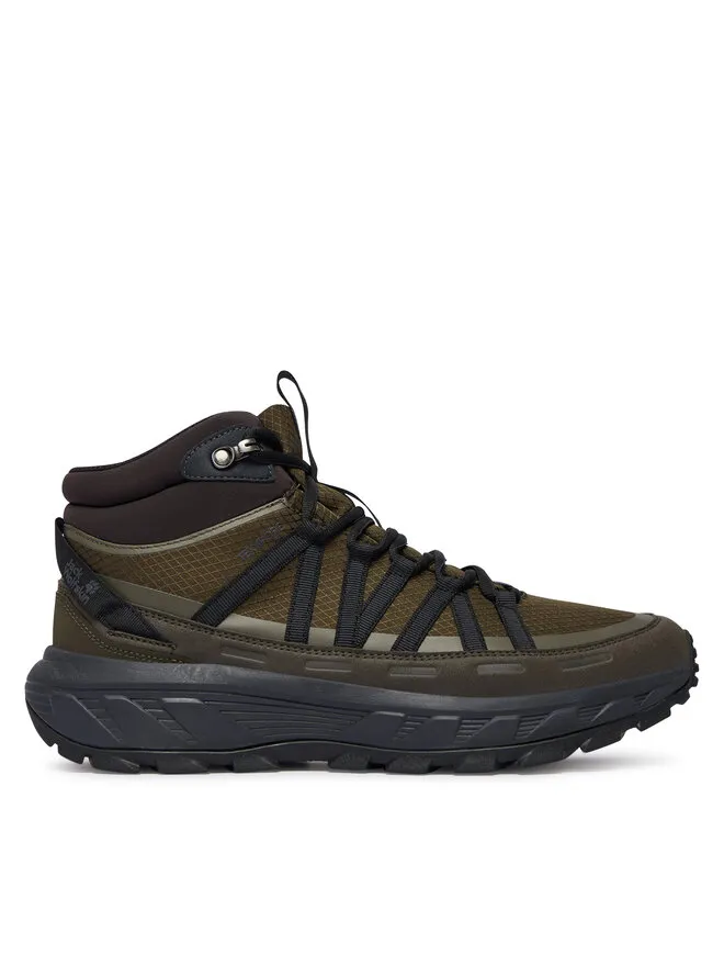 Παπούτσια πεζοπορίας · Wild Hike Texapore Mid A65576 · Χακί
