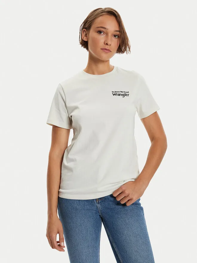 Wrangler T-Shirt · Λευκό