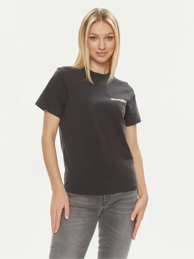 Wrangler T-Shirt · Μαύρο