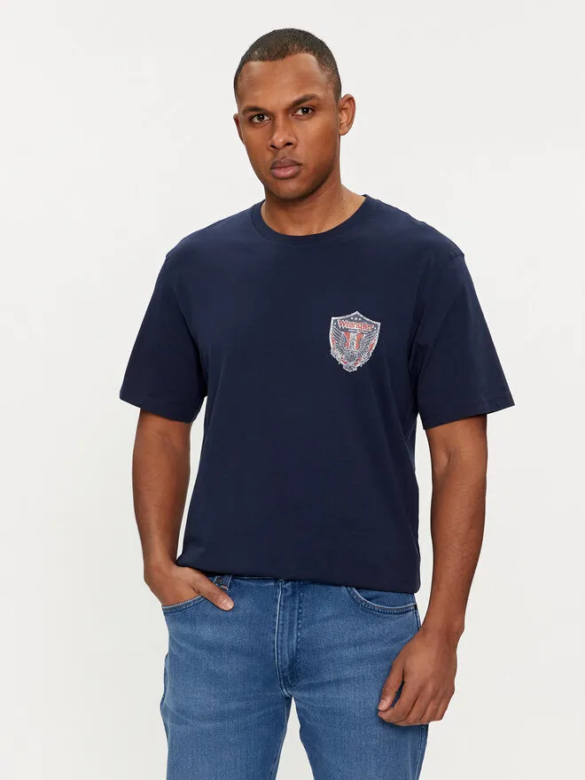 Wrangler T-Shirt · Σκούρο μπλε